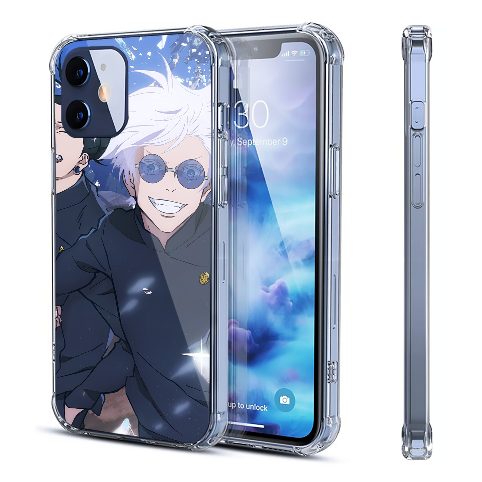 （画像用） SPY×FAMILY间谍家家酒 【iPhone 12シリーズ対応】透明スマホケース（クリアソフトケース）